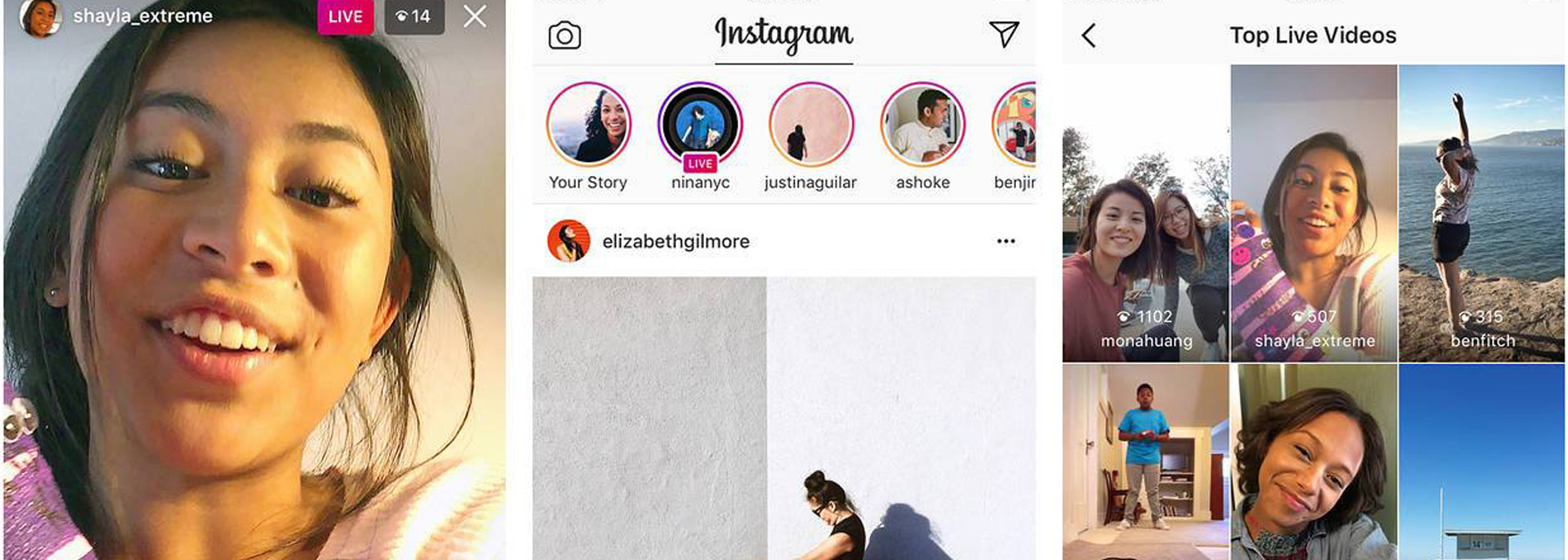 Actualment esteu veient Instagram ja permet fer vídeos en directe